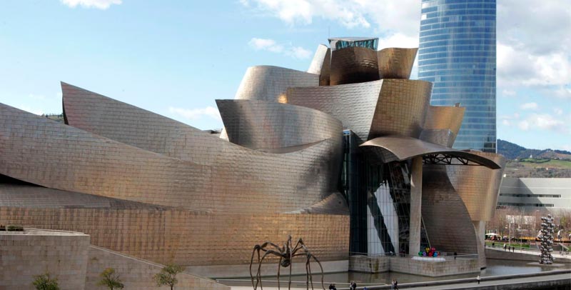 Panorámica del museo guggenheim