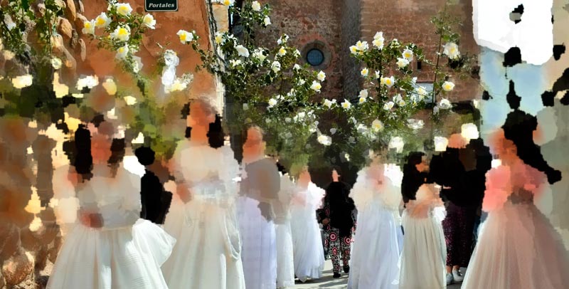 Procesión de las cien doncellas en Sorzano