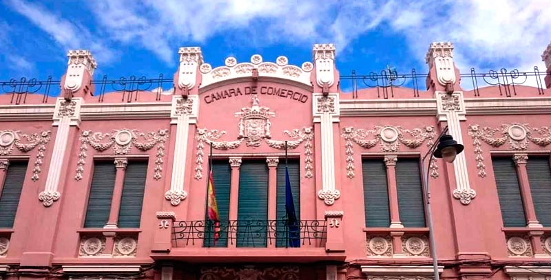La antigua Cámara de comercio