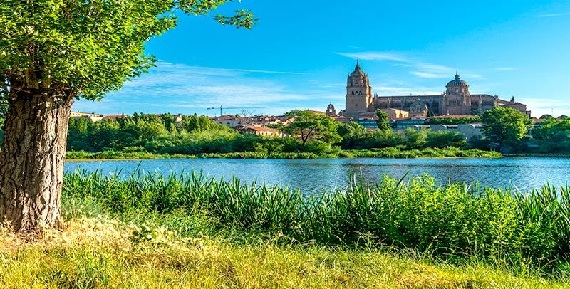 Panorámica del paseo tormes