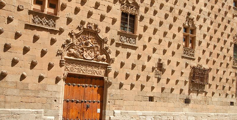 Panorámica de la casa de las conchas