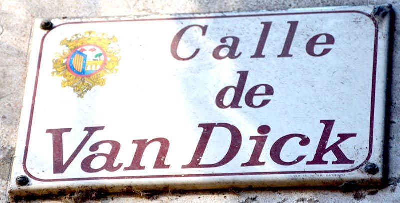Panorámica de la calle van dick
