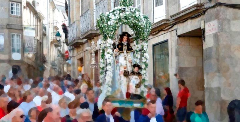 Panorámica de la festividad de san roque