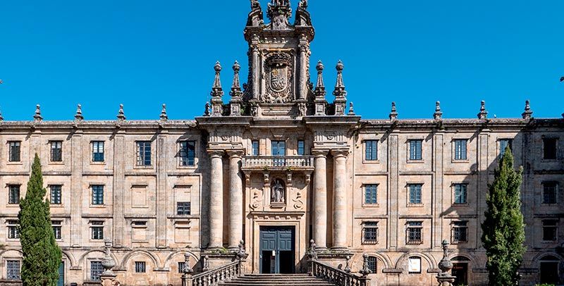 Panorámica del monasterio de san martiño pinario
