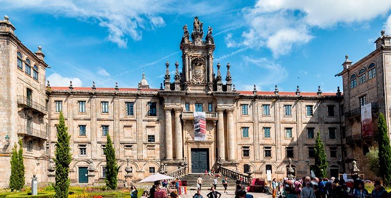 Panorámica de la universidad de santiago