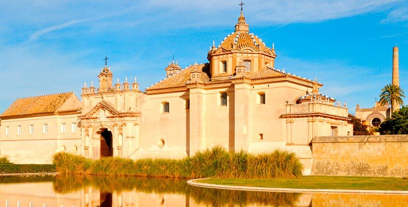 Panorámica del monasterio de la cartuja