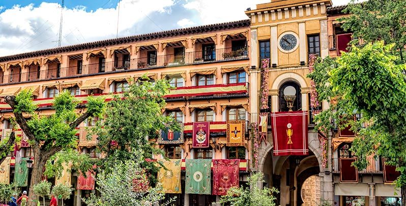 Panorámica de la plaza de zocodover
