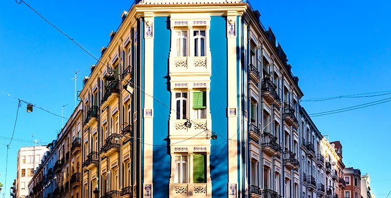 Panorámica de barrio de ruzafa