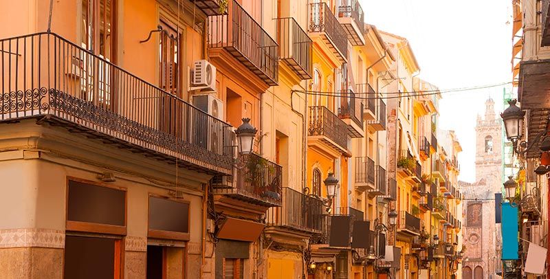 Panorámica del barrio del carmen