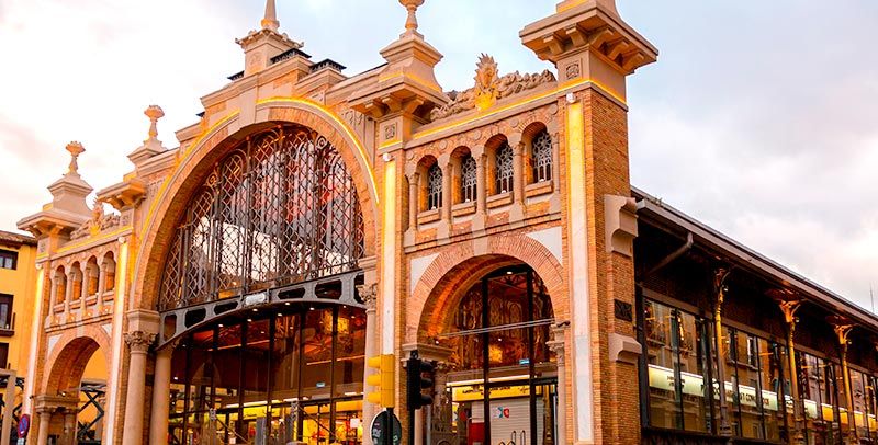 Panorámica del mercado central