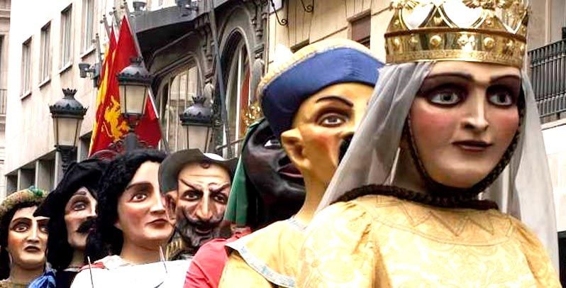 Panorámica de de la fiesta de san valero